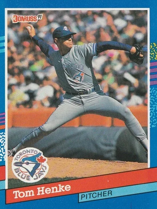 Tom Henke Baseball Card Collection - Picture 2 of 3